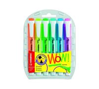 Stabilo Swing Cool Highlighter - Assorted Colour (Pack of 6)