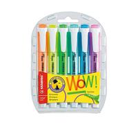 STABILO Swing Cool Highlighter Chisel Assorted Pack of 6