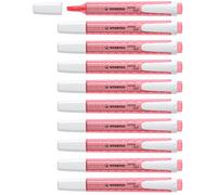 STABILO swing cool - Highlighter - Red Pack of 10