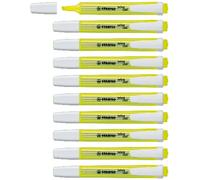 STABILO swing cool - Highlighter - Pack of 10 - Yellow