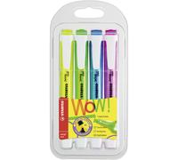STABILO Swing Cool - Highlighter - Pack of 4 - Assorted Colours