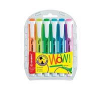 STABILO Swing Cool Highlighter Chisel Assorted Pack of 6
