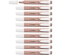 STABILO swing cool NatureCOLORS - Highlighter - Pack of 10 - Umber