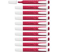 STABILO swing cool NatureCOLORS Wildflower - Highlighter - Pack of 10 - Burgundy