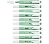 STABILO swing cool Pastel - Highlighter - Pack of 10 - Hint of Mint