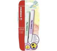 STABILO swing cool Pastel - Highlighter - Pack of 2 - Hint of Mint/Lilac Haze