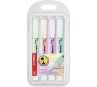 STABILO Swing Cool Pastel Highlighter Pack of 4, Assorted
