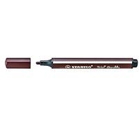 STABILO Triangular Fibre-Tip Pen Trio Scribbi - Pack of 1 - Brown