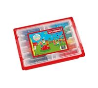 Stabilo Trio A-Z Felt Tip Colour Pens Classpack Gratnell Tray Assorted