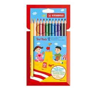 Stabilo Trio Pencil Assorted 12 Units
