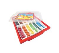 Stabilo Trio Thick Colouring Pencils Triangular Shaped Assorted Classpack (Pack of 96) 203/96