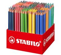 STABILO Trio thick - Triangular Colouring Pencil | Classpack of 300 - Assorted Colours