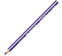 STABILO Trio Thick Triangular Colouring Pencil, Single Pencil, Blue Purple