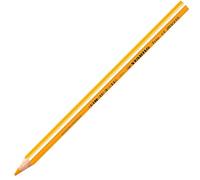 STABILO Trio Thick Triangular Colouring Pencil, Single Pencil, Yellow Orange