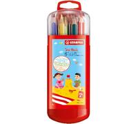 STABILO Trio thick - Triangular Colouring Pencil | Zebrui Case of 15 - Assorted Colours