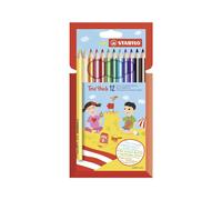 Stabilo Trio Thick Triangular Colouring Pencils Multicolour Pack of 12 (203/12-0