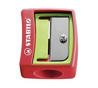 STABILO woody 3-in-1 - Sharpener - Pack of 12 - Red/Green