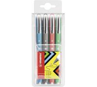STABILO worker colorful Black, Blue, Green, Red 4 pc(s)