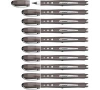 STABILO worker+ colorful - Rollerball - Pack of 10 - Black