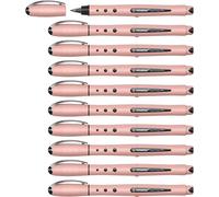 STABILO worker+ NatureCOLORS Wildflower - Rollerball - Pack of 10 - Blush