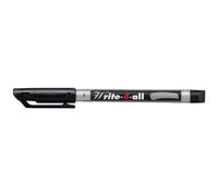 Stabilo Write-4-All Permanent Black - Fine F 156/46 - 2 items @ order