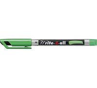 Stabilo Write 4 All Permanent Marker, 1 mm, Green