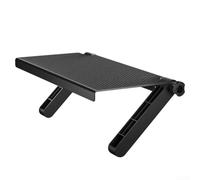 Stable Adjustable Screen Top Shelf for TV Screens to Store For Remotes Speakers Media Players VR Sensors and Small Devices Without Risk of Slipping