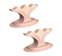 Stable and Comfortable Silicone Finger Divider Pad for Unguis Care Highlighting Fluctuation Plan and Absorption Cup Base to Stop Motion Elastomer Unguis Art Tool