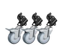 Stable And Portable Light Stand With Wheel 360 Degree Rotation For Studio Shoots And On Location Filming Caster For Light Stand