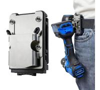 Stable and Secure Drill Bit Belts Clip for Impacts Driver and Nailer Feature Button Release Easy Access Iron Holders