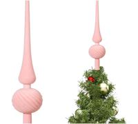 Stable Base Gourd Tree 28cm for Large Trees Stable Base Gourd(Pink) | Plastic construction, brown velvet style, elegant pointed shape, festive ambiance, stable base design