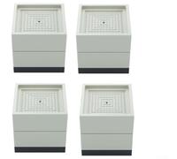 Stable Bed Table Leg Risers 4PCS Set for Home For furniture with Smooth and Noise Reducing Engineering Design (e)