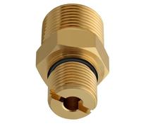 Stable Brass High Pressures Water Connector 3/8Inch Male to M 22 Male for Leak Proof Power Washer Pumps Accessories Multiple Model Pressure Washer Replacements Fittings