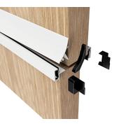 Stable Door Weather Seal Rain and Draught Proofing Kit, Also for Half and Dutch Doors (White)