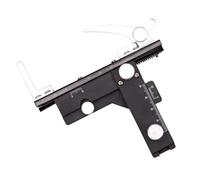 Stable & Easy To Use Microscope Measuring Scale Aluminum Stage Micrometer Microscope Single Line Ruler For Education Biological Tissue Analysis Tool