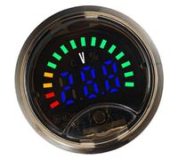 Stable Electric Measurement Tool Round Voltages & Energy Meter with Digital Display Multifunction Round Monitors ABS Industrial Chaser