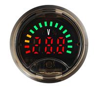 Stable Electric Measurement Tool Round Voltages & Energy Meter with Digital Display Multifunction Round Monitors ABS Industrial Chaser