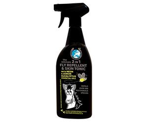 Stable Environment Unisex's 2-In-1 Fly Repellent And Skin Tonic, Clear, 750 ml