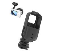Stable Fixation Cold Shoe Mount for Action Cameras Providing Reduced Vibrations Images Construction Camera Bracket