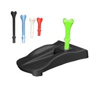 Stable Golf Mat Tee Base Turf, With 5 Pre-Cut Golf Simulator Tees, Flexible Winter Golfs Tees Simulator & Outdoor Use, Variety Pack, For Outdoor Indoor Winter Turf, Driving Range & Home Training