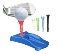 Stable Golf Mat Tee Base Turf, With 5 Pre-Cut Golf Simulator Tees, Flexible Winter Golfs Tees Simulator & Outdoor Use, Variety Pack, For Outdoor Indoor Winter Turf, Driving Range & Home Training