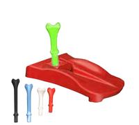 Stable Golf Mat Tee Base Turf, With 5 Pre-Cut Golf Simulator Tees, Flexible Winter Golfs Tees Simulator & Outdoor Use, Variety Pack, For Outdoor Indoor Winter Turf, Driving Range & Home Training