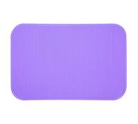 Stable Grip Rubber Mat for Pet Grooming | Secure Bathing & Training Table Mat | Water Absorbent Pet Grooming Mat for Dogs/Cats | 22.4x14.9 Inch, Machine Washable (Violet)