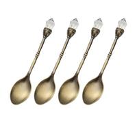 Stable Historical Coffee Spoon with Ergonomic Handle for Kitchen Cafe Home Use Antique Form Cold Treat Spoon