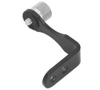 Stable L-Shaped Binocular Mount Holder, Aluminum 1/4 Inch Threaded Hole Binocular Fixed Bracket for Tripods, for Hiking and Observing Wild Animals Outdoors