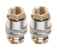 Stable Locking Tire Inflation Connector Brass Tire Air Chuck Simple to Use for Homes Garages & Auto Repair Shops Brass Air Chuck