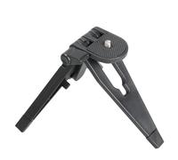 Stable Miniature Travel LiPod Compact Foldable ABS Construction Design 1/4" Desktop Tripod for Video Blogging Streaming Photography