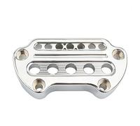 stable Motorcycle Indicator Light Handlebar Top Bar Riser Clamp Mount For Harley Sportster XL883(Chrome)