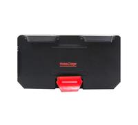 Stable Motorcycle Phone Cradle, Charging ABS Bracket Included, Fits Various Models and Rod Sizes Motorcycle Mount