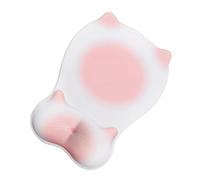 Stable pad with non-slip bottom Wrist rest provides a firm grip on any desk surface and will not interrupt your work or gaming Silicone Game